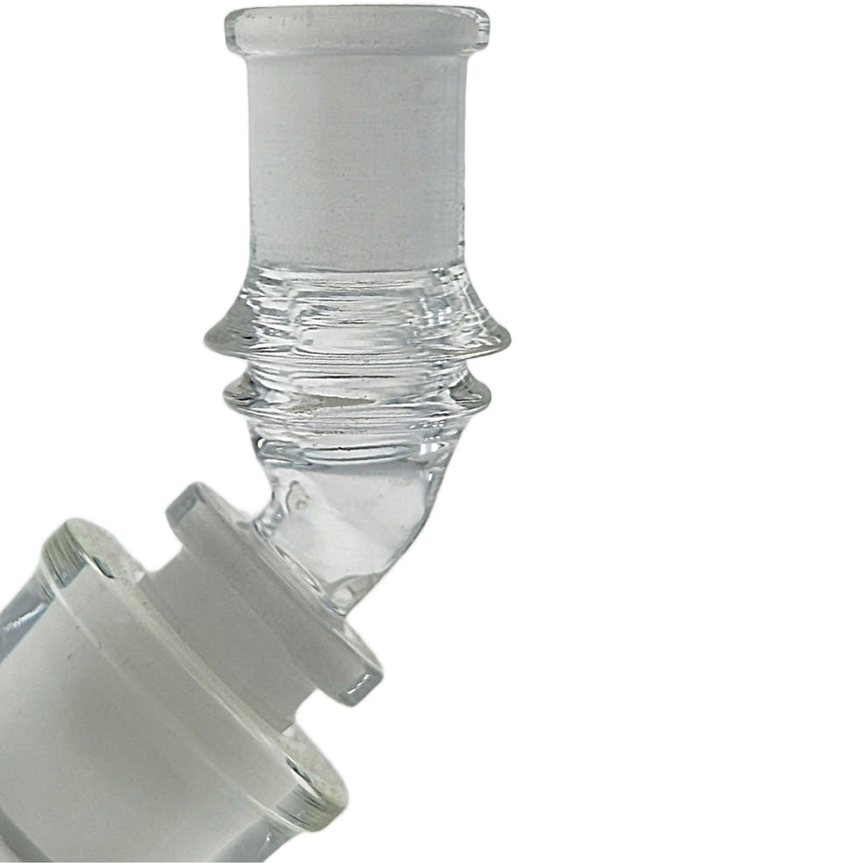Thick Ass Glass Quartz Angle Adapter - Customizable Bong Connection