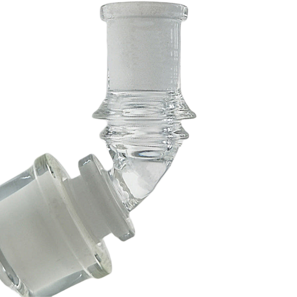 Thick Ass Glass Quartz Angle Adapter - Customizable Bong Connection