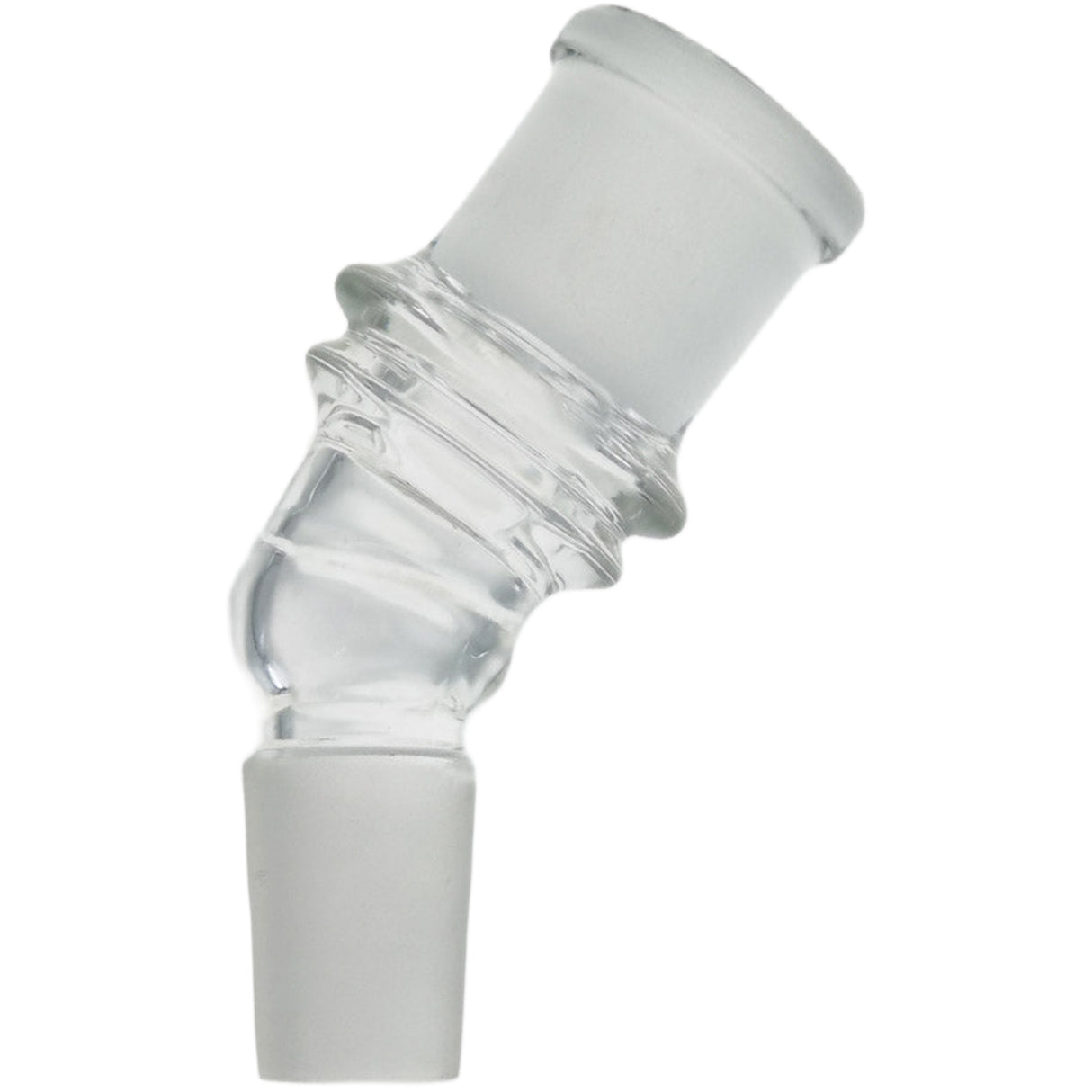 Thick Ass Glass Quartz Angle Adapter - Customizable Bong Connection