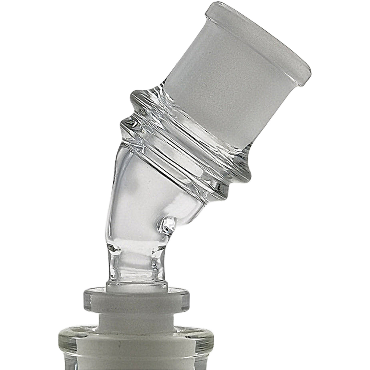 Thick Ass Glass Quartz Angle Adapter - Customizable Bong Connection