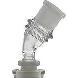 Thick Ass Glass Quartz Angle Adapter - Customizable Bong Connection