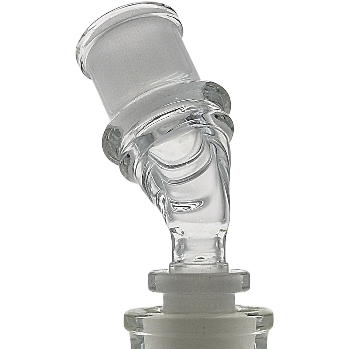 Thick Ass Glass Quartz Angle Adapter - Customizable Bong Connection