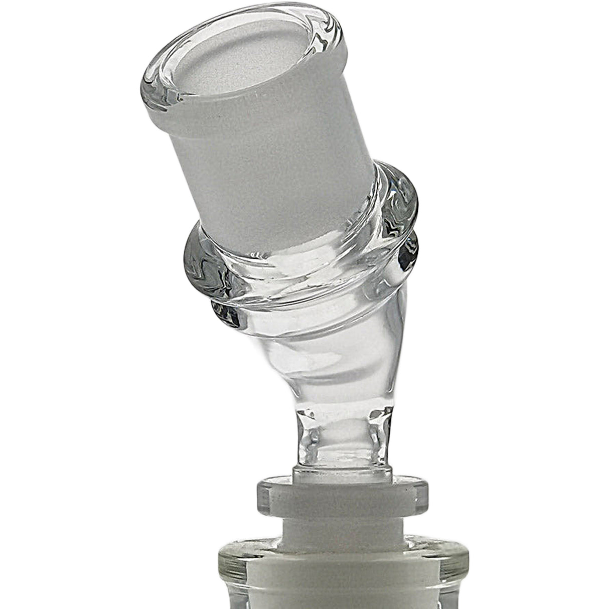 Thick Ass Glass Quartz Angle Adapter - Customizable Bong Connection
