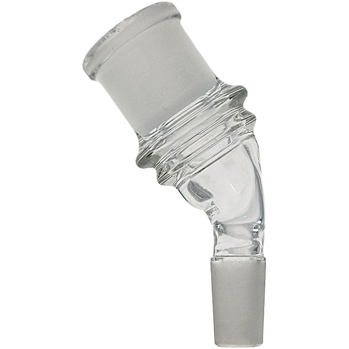 Thick Ass Glass Quartz Angle Adapter - Customizable Bong Connection