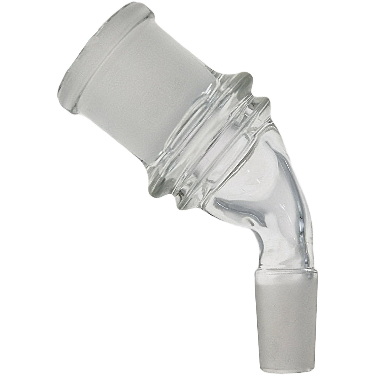 Thick Ass Glass Quartz Angle Adapter - Customizable Bong Connection