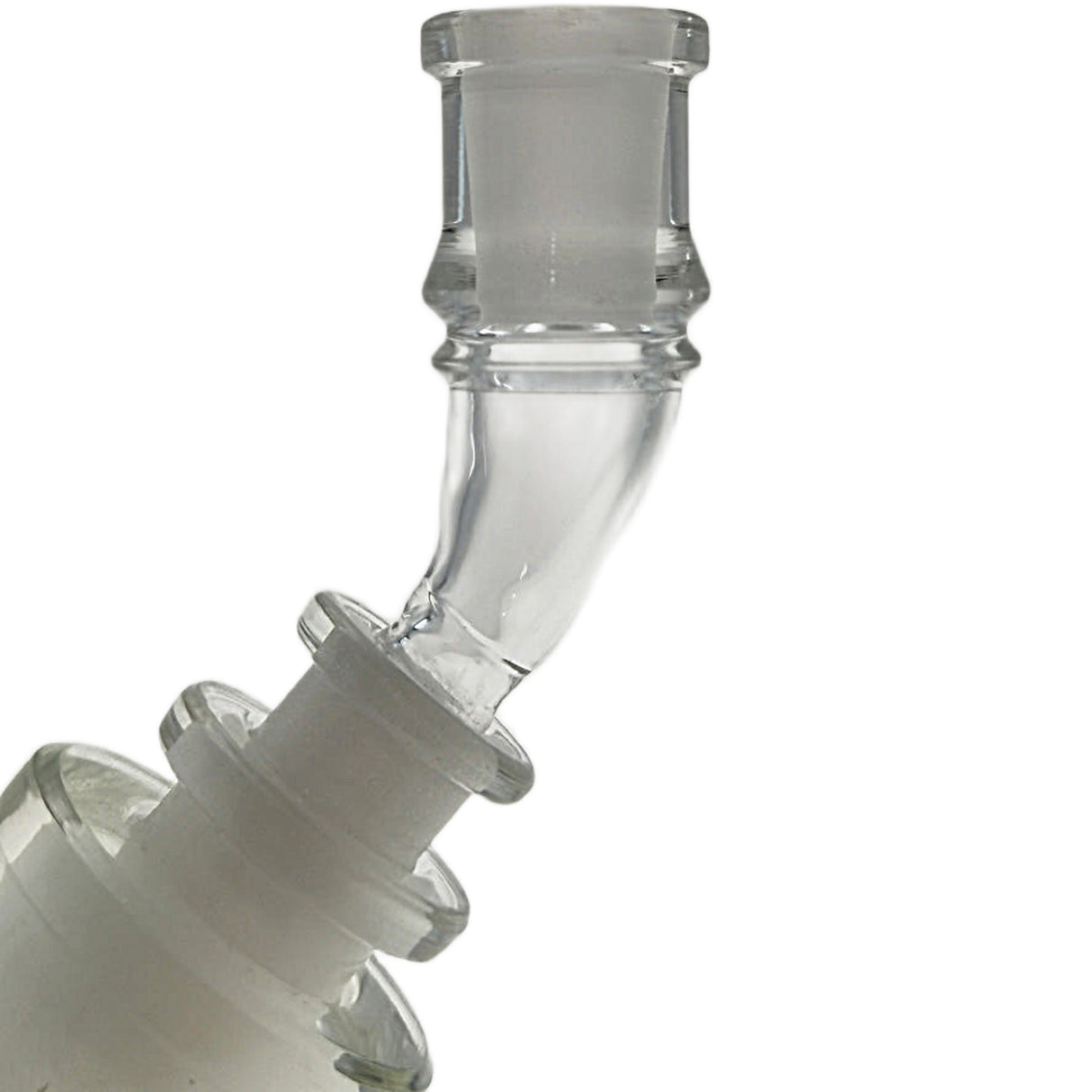 Thick Ass Glass Quartz Angle Adapter - Customizable Bong Connection