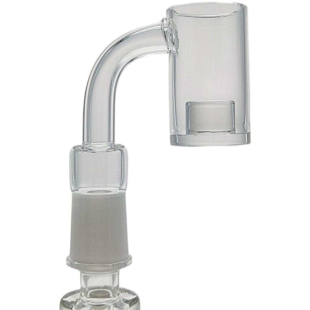 Thick Ass Glass Quartz Banger Flat Top w/ 10MM Core High Flow 25x2-4MM