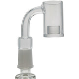 Thick Ass Glass Quartz Banger Flat Top w/ 10MM Core High Flow 25x2-4MM