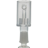 Thick Ass Glass Quartz Banger Flat Top w/ 10MM Core High Flow 25x2-4MM