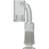 Thick Ass Glass Quartz Banger Flat Top w/ 10MM Core High Flow 25x2-4MM