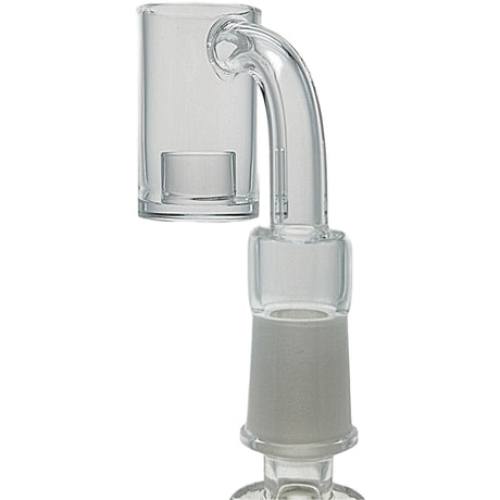 Thick Ass Glass Quartz Banger Flat Top w/ 10MM Core High Flow 25x2-4MM