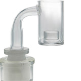 Thick Ass Glass Quartz Banger Flat Top w/ 10MM Core High Flow 25x2-4MM