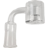 Thick Ass Glass Quartz Banger Flat Top w/ 10MM Core High Flow 25x2-4MM