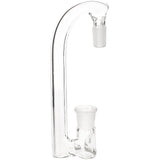 Thick Ass Glass Quartz Drop Down Adapter - 3" Drop for Bongs & Concentrates