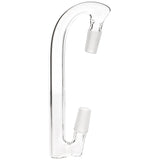 Thick Ass Glass Quartz Drop Down Adapter - 3" Drop for Bongs & Concentrates