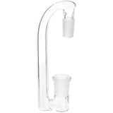Thick Ass Glass Quartz Drop Down Adapter - 3" Drop for Bongs & Concentrates