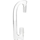 Thick Ass Glass Quartz Drop Down Adapter - 3" Drop for Bongs & Concentrates