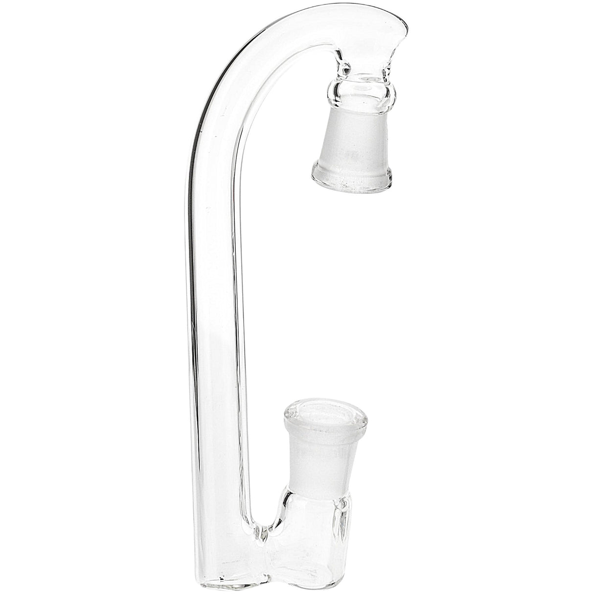 Thick Ass Glass Quartz Drop Down Adapter - 3" Drop for Bongs & Concentrates