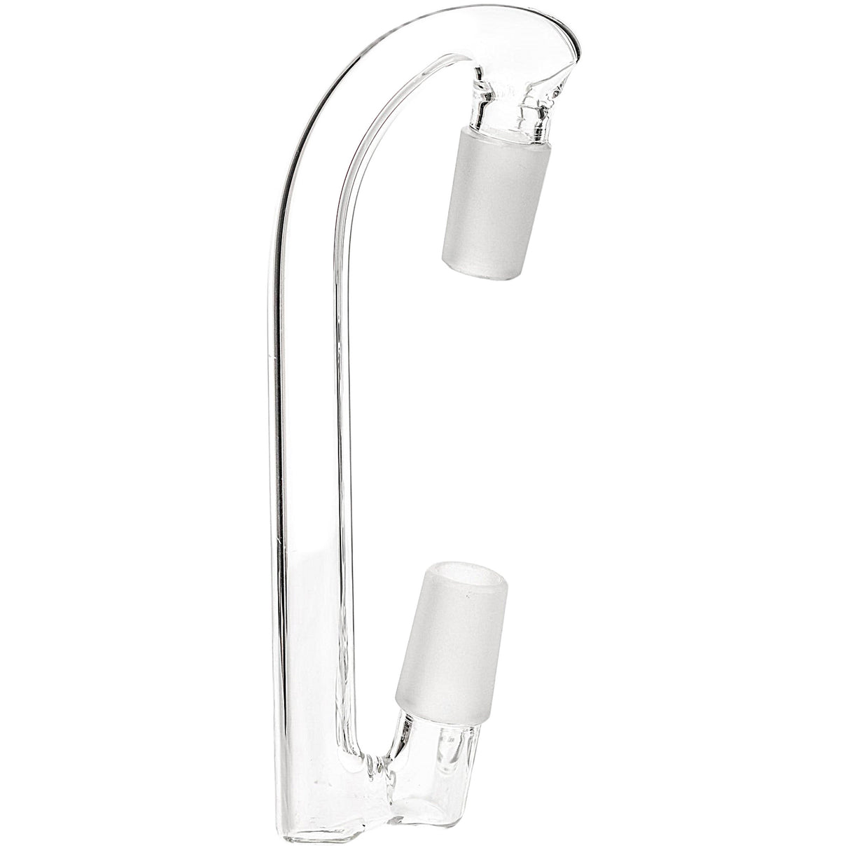 Thick Ass Glass Quartz Drop Down Adapter - 3" Drop for Bongs & Concentrates