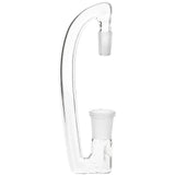 Thick Ass Glass Quartz Drop Down Adapter - 3" Drop for Bongs & Concentrates