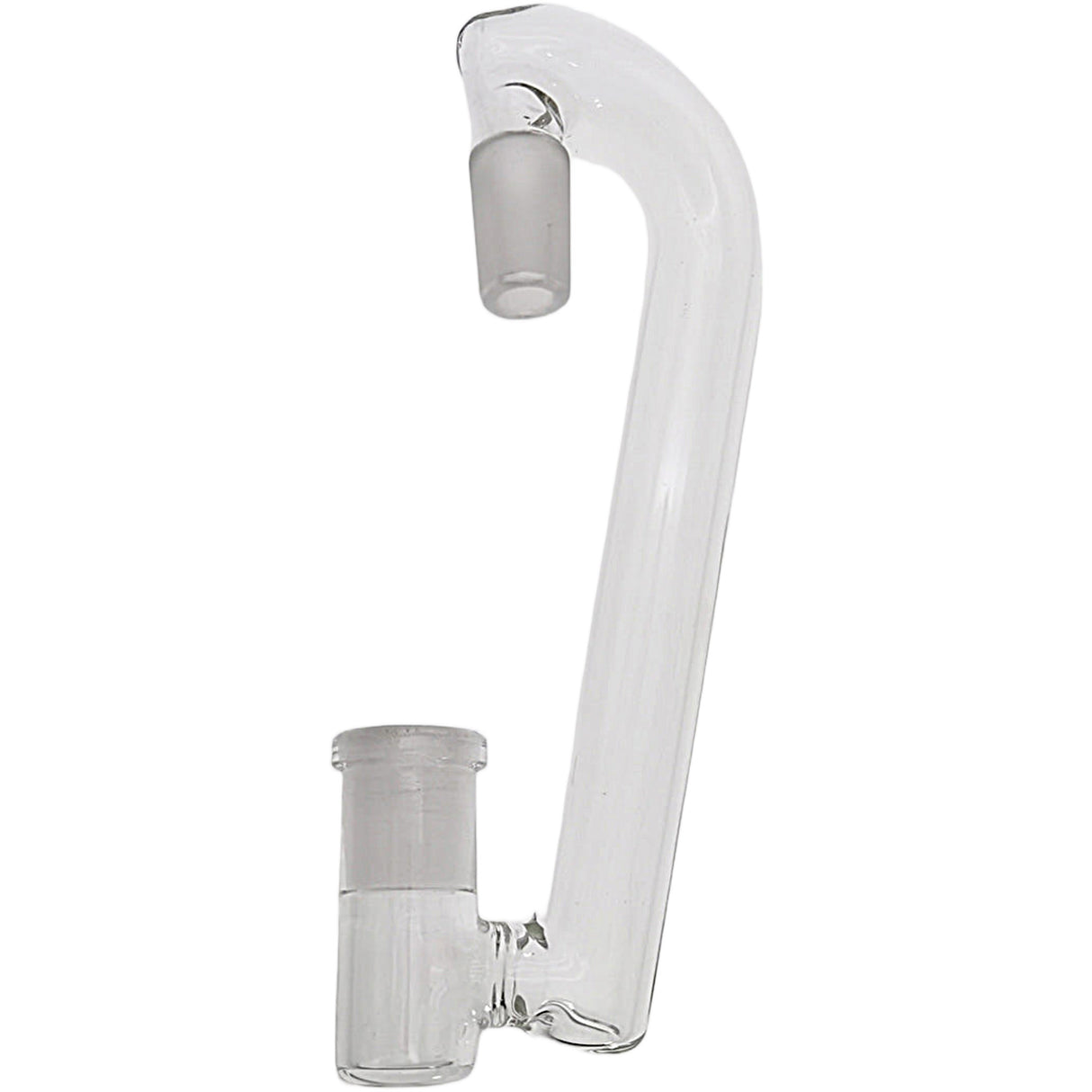 Thick Ass Glass Quartz Drop Down Adapter - 3" Drop for Bongs & Concentrates