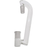 Thick Ass Glass Quartz Drop Down Adapter - 3" Drop for Bongs & Concentrates
