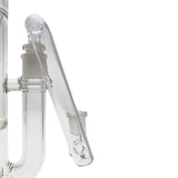 Thick Ass Glass Quartz Drop Down Adapter - 3" Drop for Bongs & Concentrates