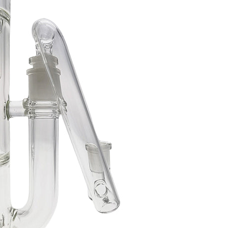Thick Ass Glass Quartz Drop Down Adapter - 3" Drop for Bongs & Concentrates