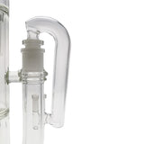 Thick Ass Glass Quartz Drop Down Adapter - 3" Drop for Bongs & Concentrates