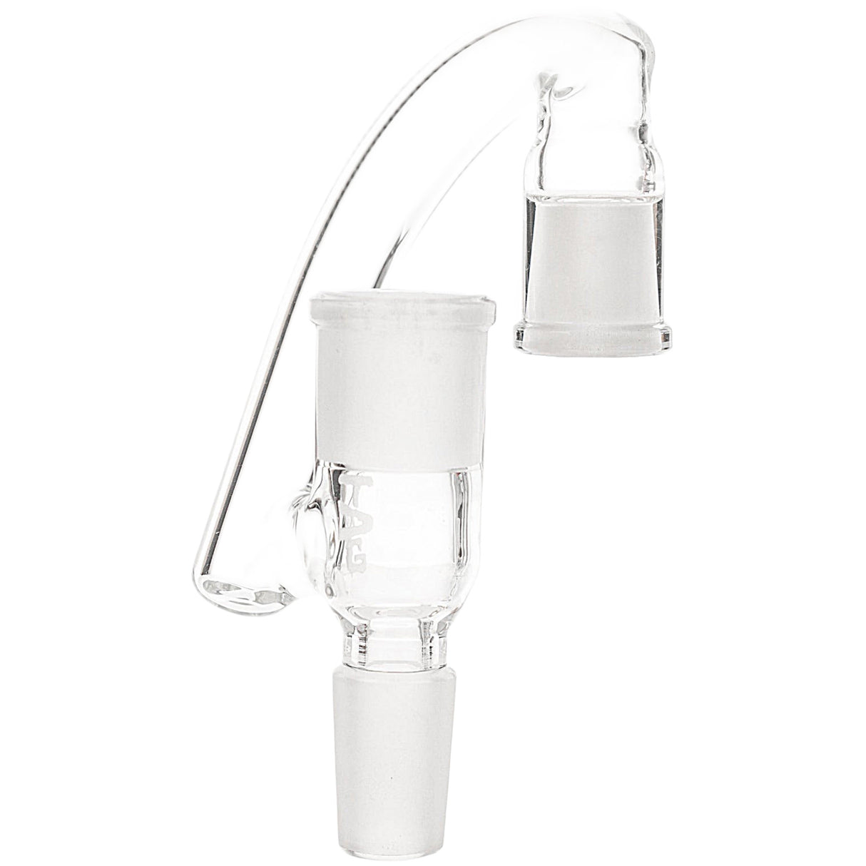 Thick Ass Glass Reclaim Adapter - 0.5" Drop Down for Bongs, 14-18mm Compatibility