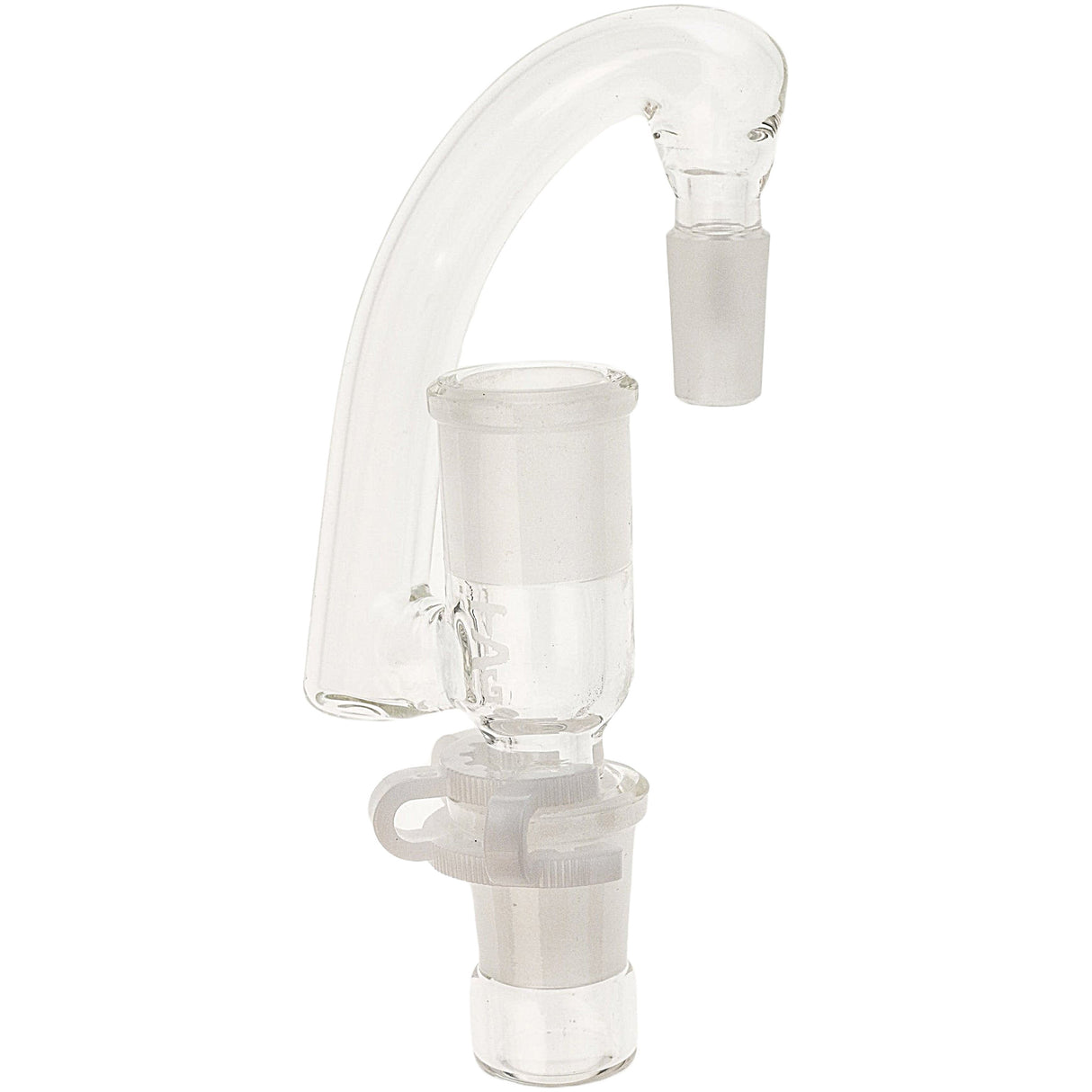 Thick Ass Glass Reclaim Adapter - 0.5" Drop Down for Bongs, 14-18mm Compatibility