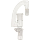 Thick Ass Glass Reclaim Adapter - 0.5" Drop Down for Bongs, 14-18mm Compatibility