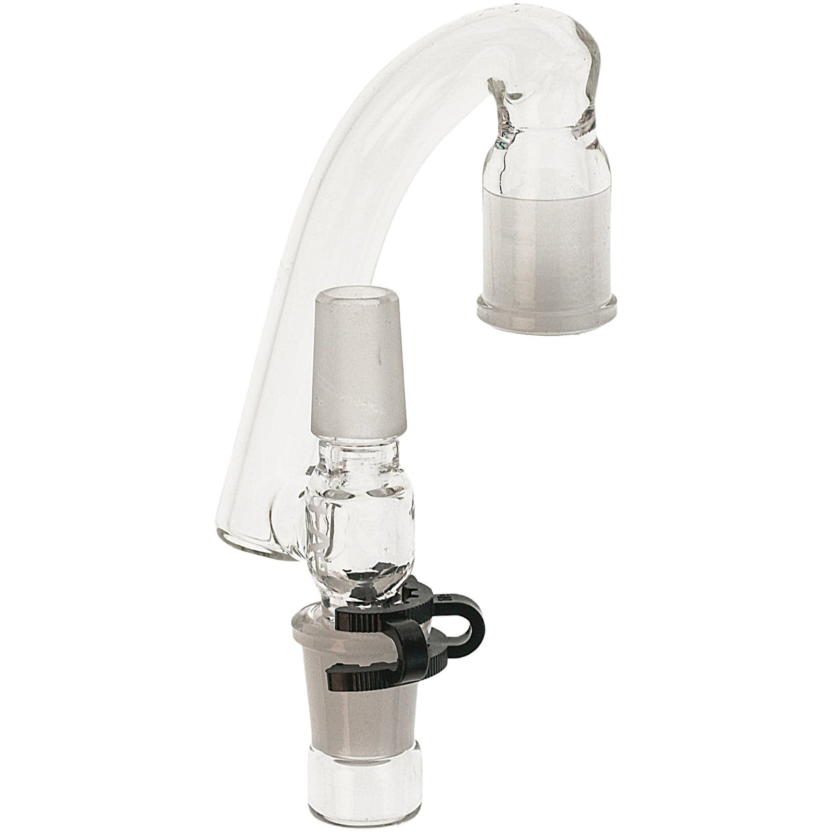 Thick Ass Glass Reclaim Adapter - 0.5" Drop Down for Bongs, 14-18mm Compatibility