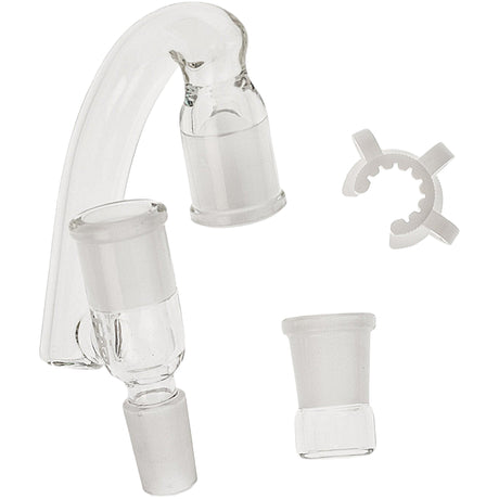 Thick Ass Glass Reclaim Adapter - 0.5" Drop Down for Bongs, 14-18mm Compatibility
