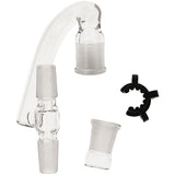 Thick Ass Glass Reclaim Adapter - 0.5" Drop Down for Bongs, 14-18mm Compatibility