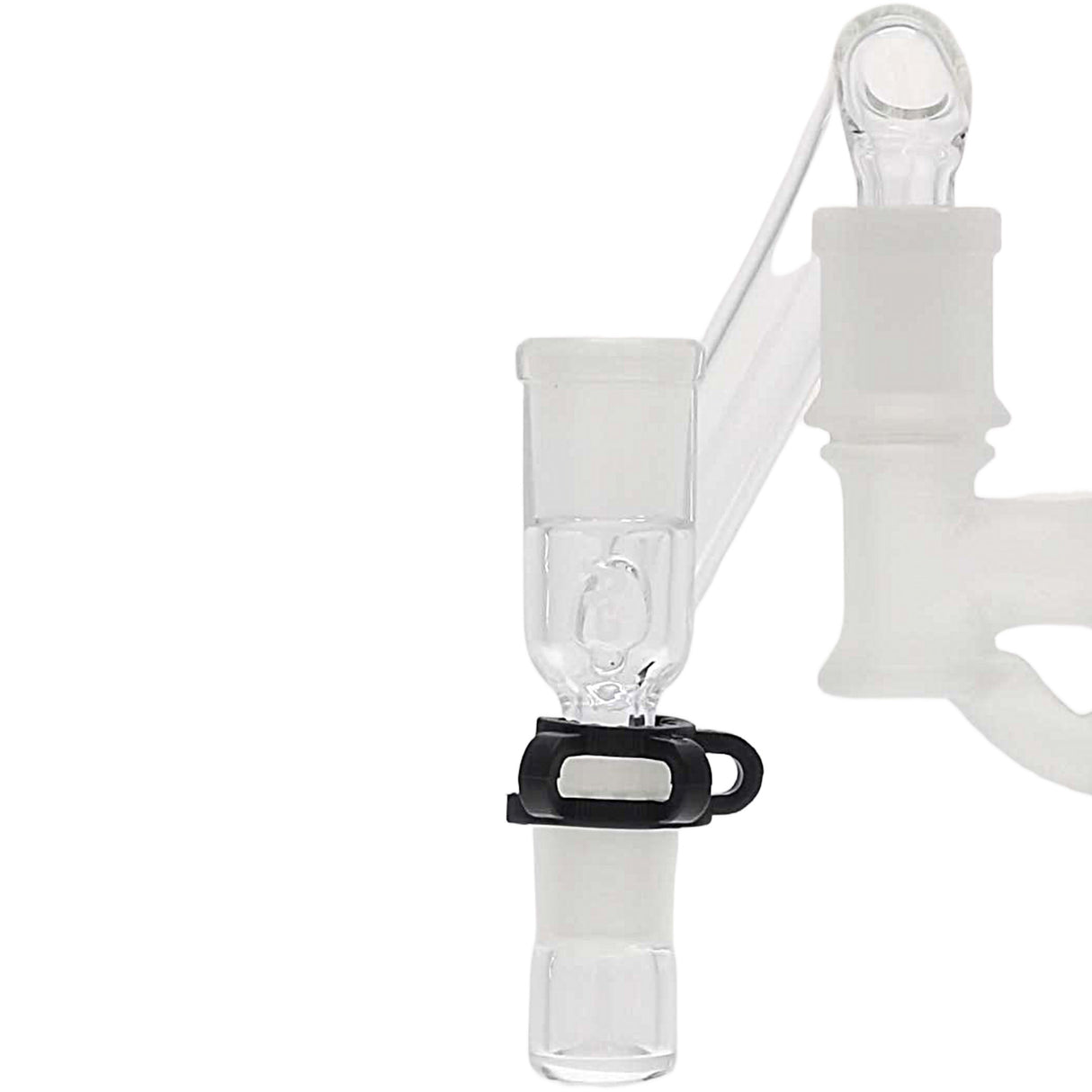 Thick Ass Glass Reclaim Adapter - 0.5" Drop Down for Bongs, 14-18mm Compatibility