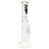 Thick Ass Glass 16" Glass Double Honeycomb Bong w/ Spinning Guard
