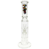 Thick Ass Glass 16" Glass Double Honeycomb Bong w/ Spinning Guard