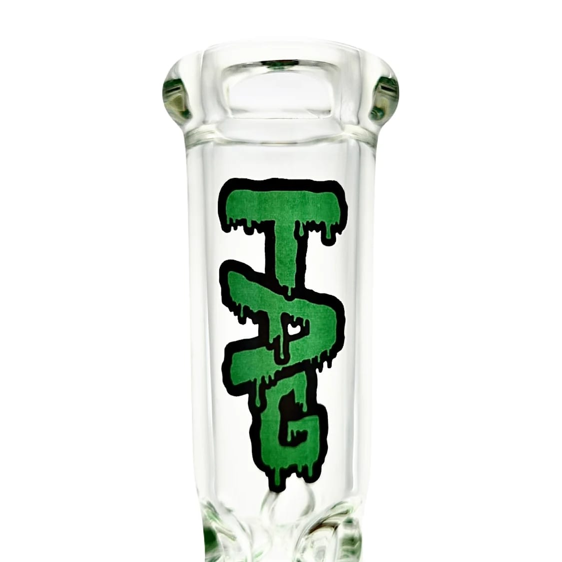 Thick Ass Glass 16" Glass Double Honeycomb Bong w/ Spinning Guard