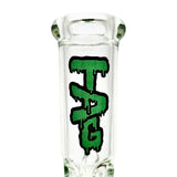 Thick Ass Glass 16" Glass Double Honeycomb Bong w/ Spinning Guard