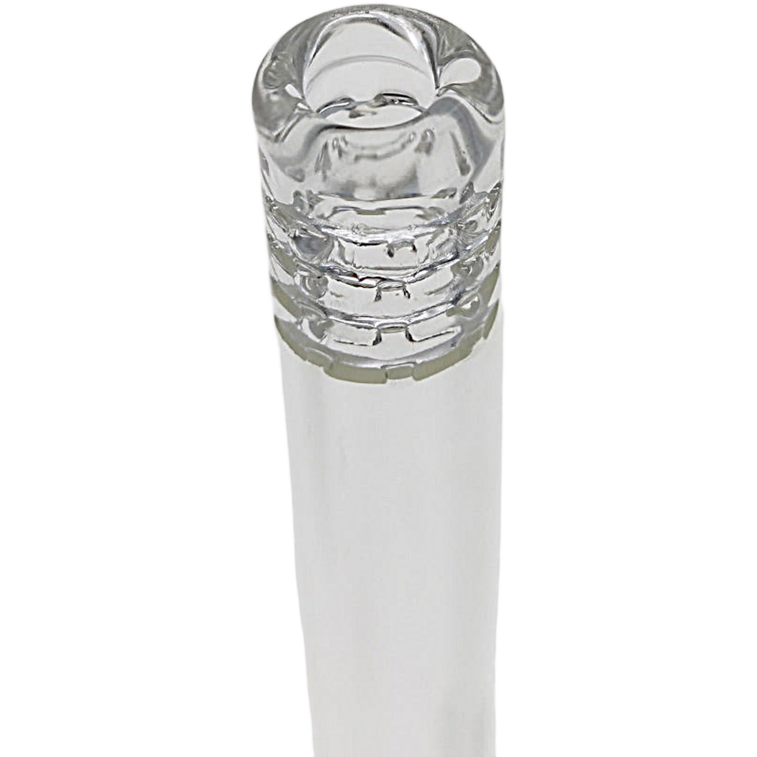 Thick Ass Glass 18MM Downstem - 32 Slit Multiplying Rod for Enhanced Filtration