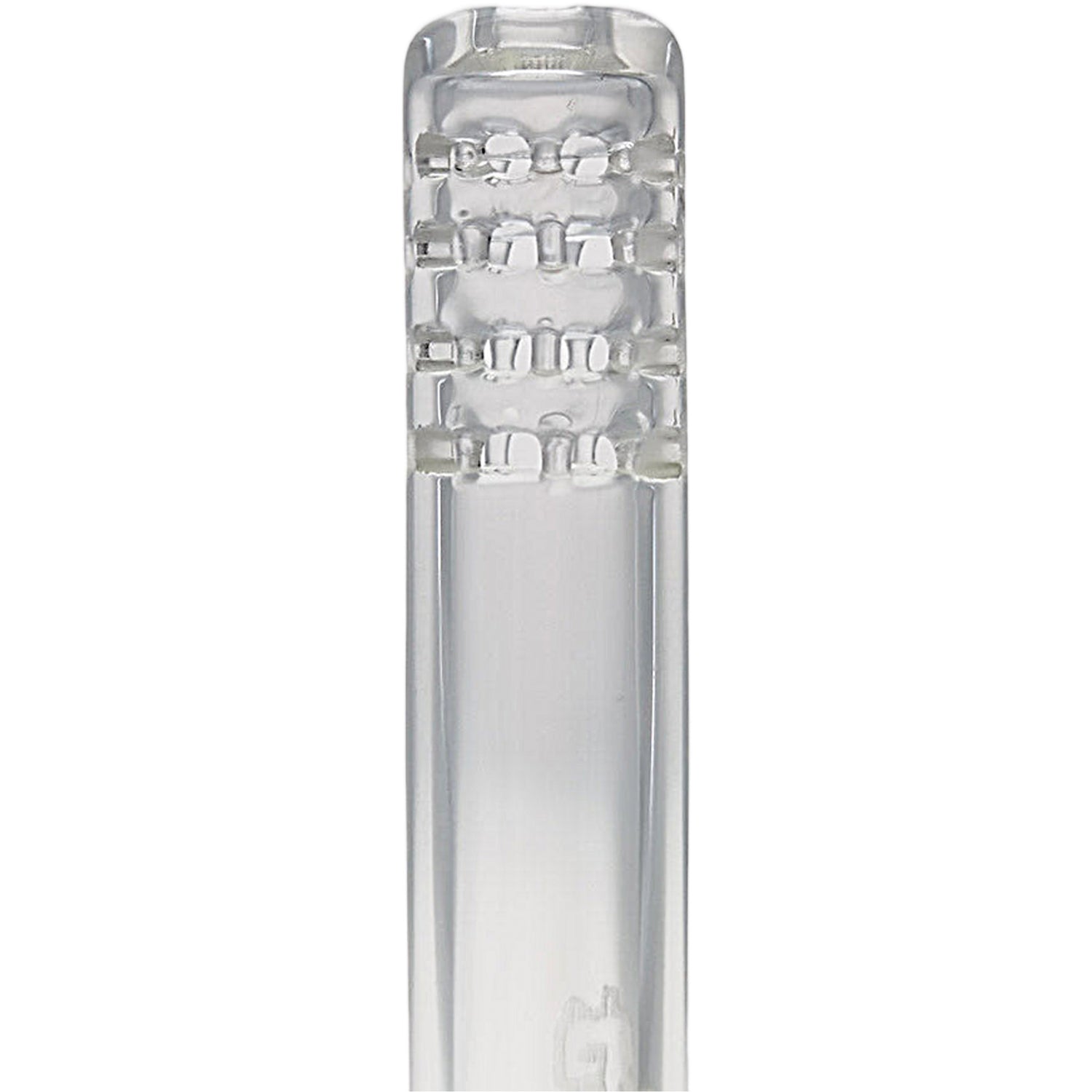 Thick Ass Glass 18MM Downstem - 32 Slit Multiplying Rod for Enhanced Filtration