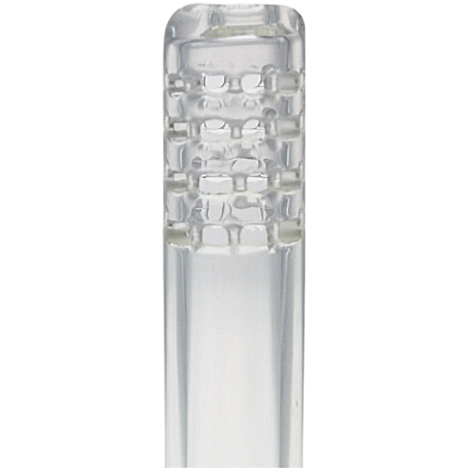 Thick Ass Glass 18MM Downstem - 32 Slit Multiplying Rod for Enhanced Filtration