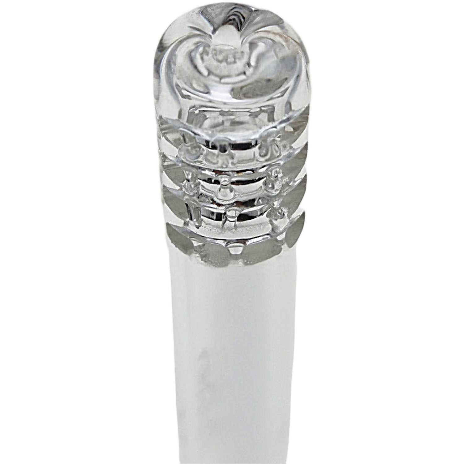 Thick Ass Glass 18MM Downstem - 32 Slit Multiplying Rod for Enhanced Filtration