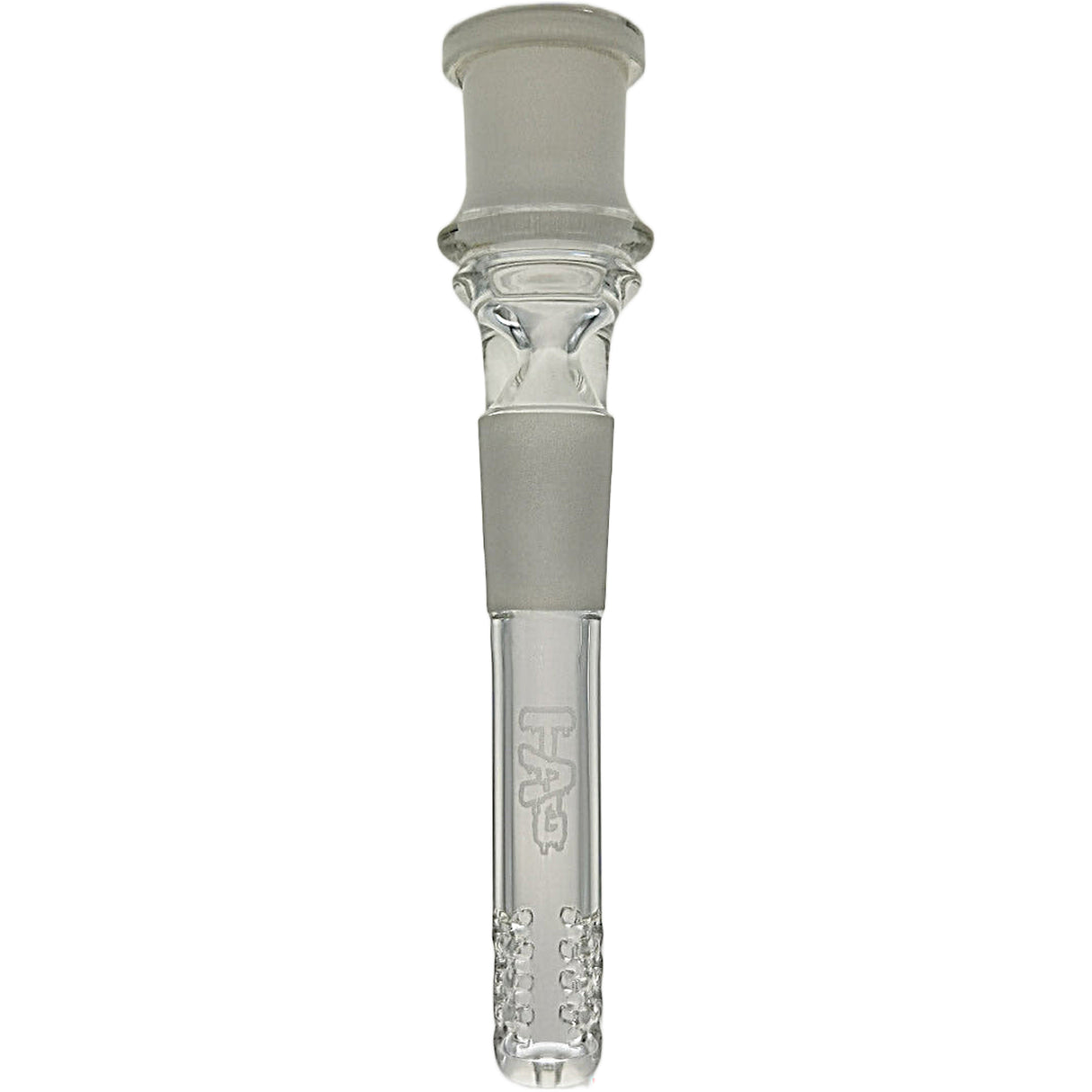Thick Ass Glass 18MM Downstem - 32 Slit Multiplying Rod for Enhanced Filtration
