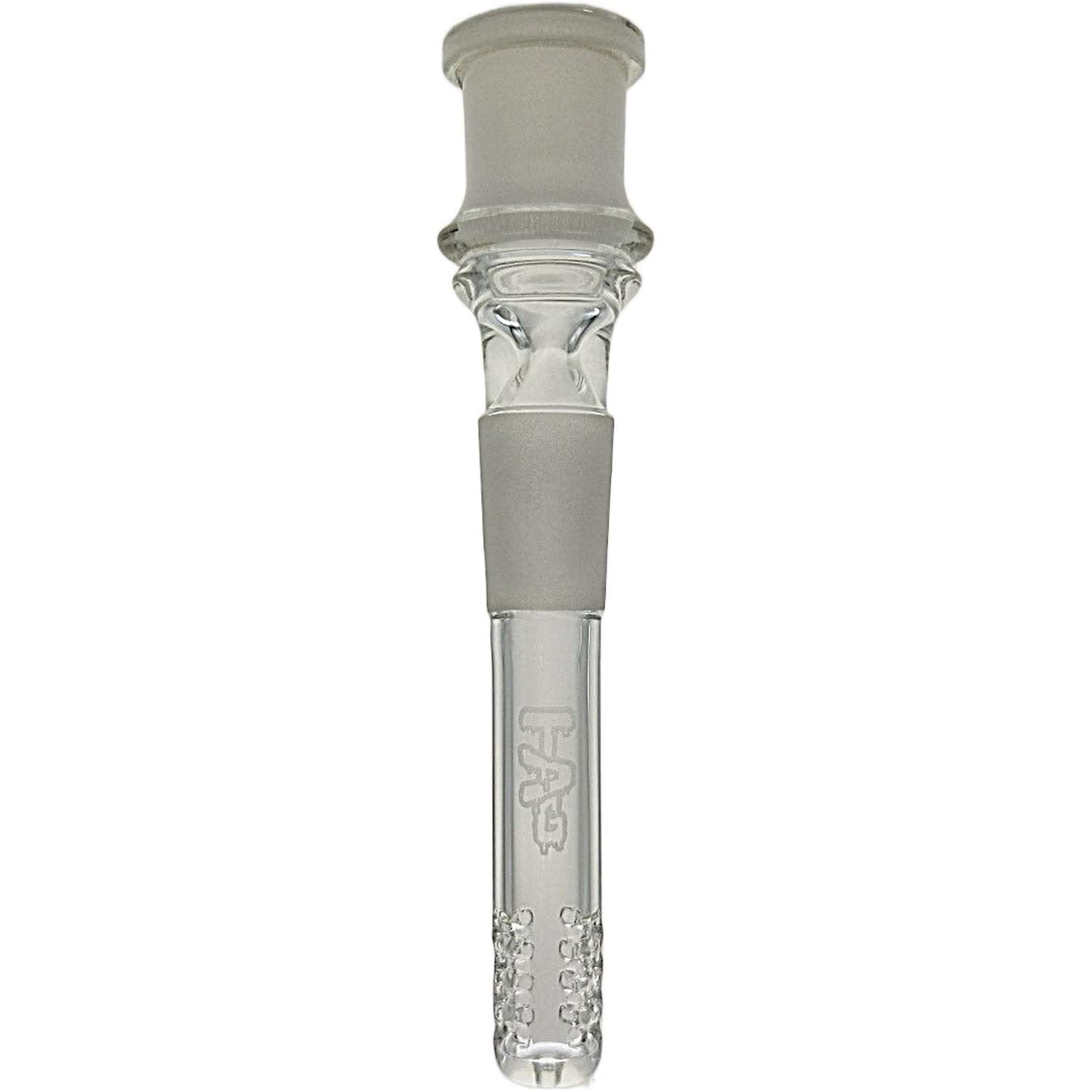 Thick Ass Glass 18MM Downstem - 32 Slit Multiplying Rod for Enhanced Filtration