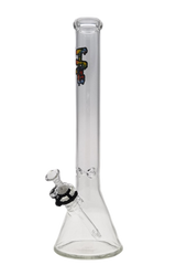 Thick Ass Glass 18" Tie Dye Beaker Bong 5mm Borosilicate w/ Downstem