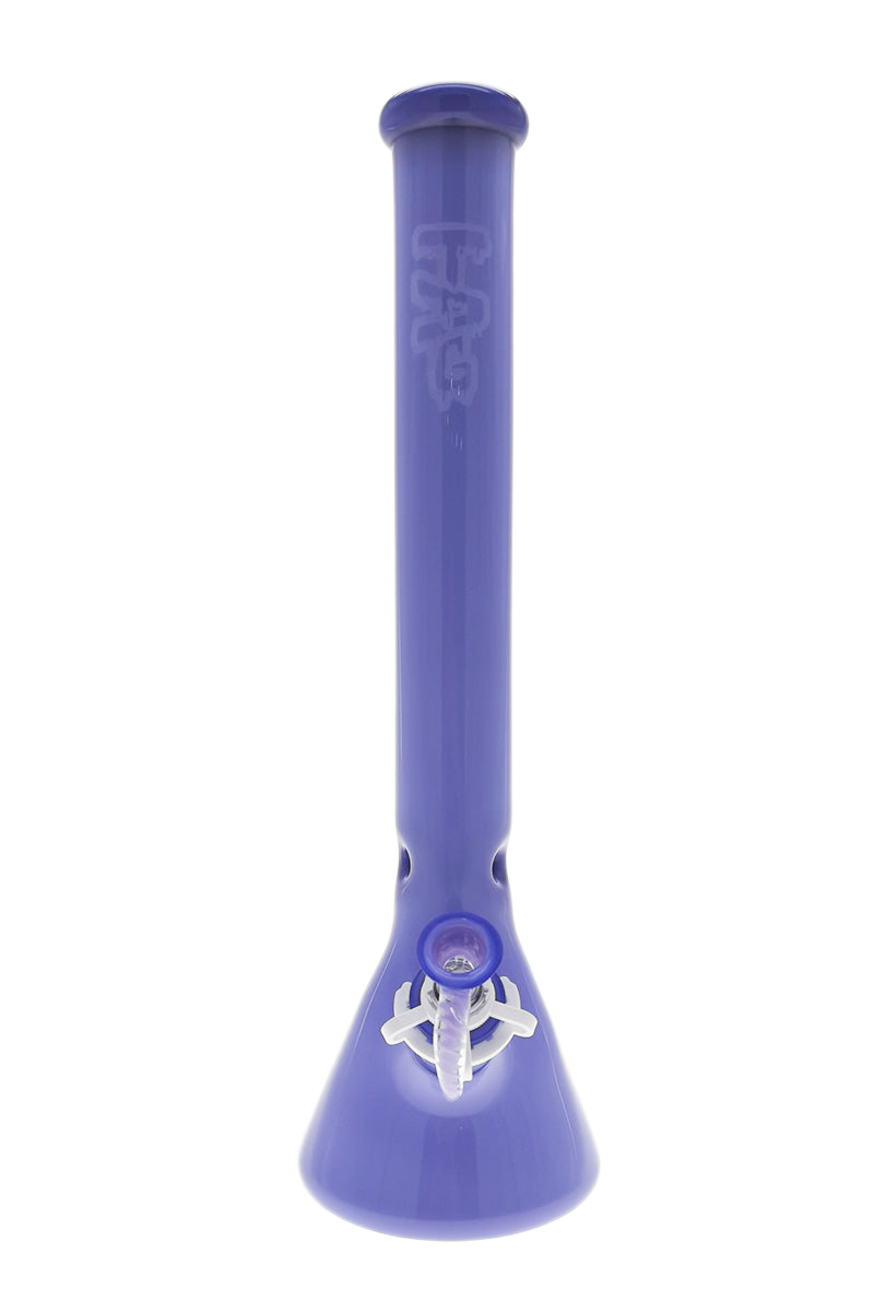 Thick Ass Glass 18" Tie Dye Beaker Bong 5mm Borosilicate w/ Downstem