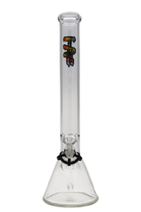 Thick Ass Glass 18" Tie Dye Beaker Bong 5mm Borosilicate w/ Downstem