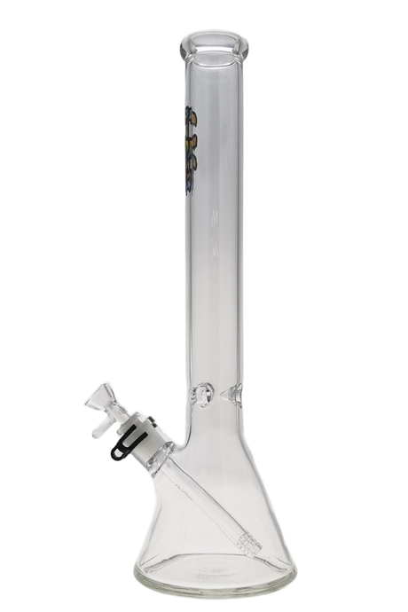 Thick Ass Glass 18" Tie Dye Beaker Bong 5mm Borosilicate w/ Downstem